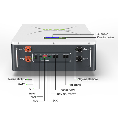 48v Lifepo4 Powerwall 10KWh 8,7KWh 5KWh Litio 170Ah Stoccaggio domestico