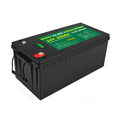 25,6 ioni di litio del pacchetto 24V 200Ah della batteria Lifepo4 per il ciclo profondo del sistema energetico di stoccaggio
