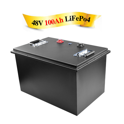 Cellula prismatica impermeabile Lifepo4 16s 48v Bms 100ah del pacco batteria agli ioni di litio