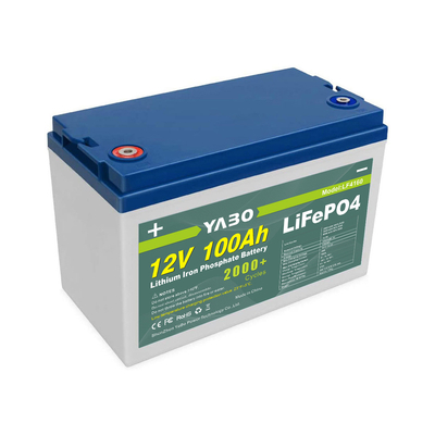 Sistema a batteria solare 12v Lifepo4 ricaricabile 100Ah 4S1P