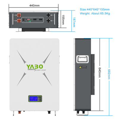 150Ah 230Ah 48V 72V Lifepo4 batteria Powerwall litio ferro fosfato celle prismatiche