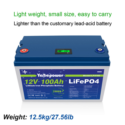 48v 12v Batteria Lifepo4 200ah 100ah 150ah 200ah 300ah 400ah Sistema solare Bms