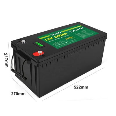 24V 36V 48V 12V Lifepo4 Batteria 12v 200ah Yacht Accumulo Solare UPS
