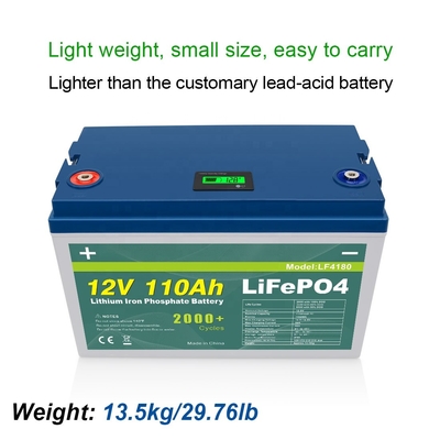 Ciclo profondo della batteria del carrello da golf 12v 110Ah Lifepo4
