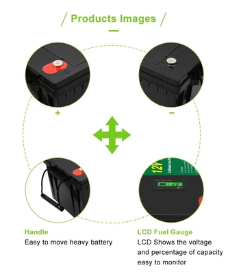 32650 32700 12v 200ah litio ferro Lifepo4 batteria a ciclo profondo Bms