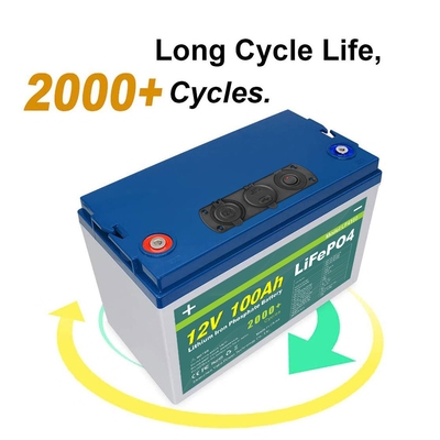 Pacco batteria 24V 36V 48V 72V 12v 100ah Lifepo4 Ferro al litio acido al piombo BMS integrato