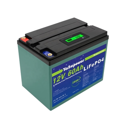 Batteria per scooter elettrico solare Lifepo4 12v 50ah 60Ah 24V 48V 100Ah 42Ah 30Ah 20Ah 10Ah