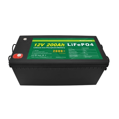 RV BMS 100ah 12v batteria al litio Lifepo4 ciclo profondo 2000 volte