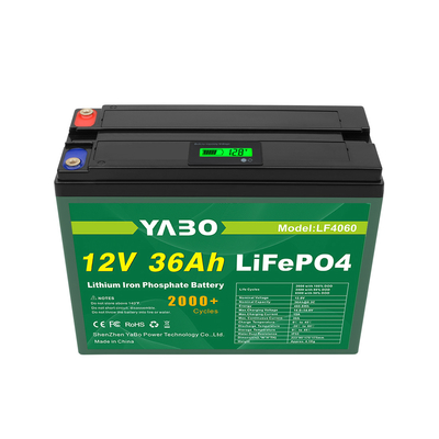 Batteria 12V 36Ah Lifepo4 per ciclo profondo di accumulo di energia solare