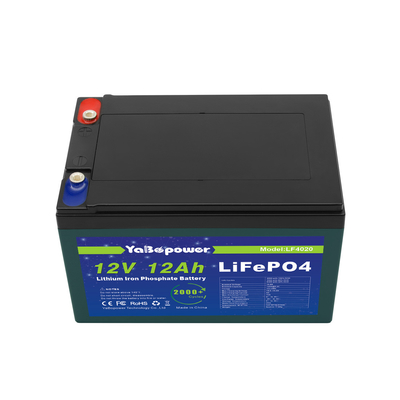 Batteria ricaricabile agli ioni di litio Lifepo4 12.8V 12v 12ah Lifepo4 Battery Pack 4S2p
