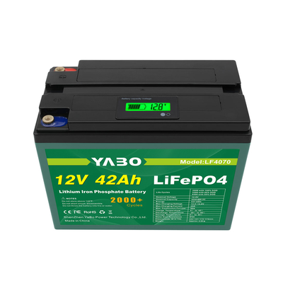 Celle batteria ricaricabili 12V 40Ah Lifepo4 per sistema di gestione solare