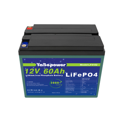 Deep Cycle Lifepo4 Batteria 72v 60ah 12v 60ah 40ah 80ah Sistema solare