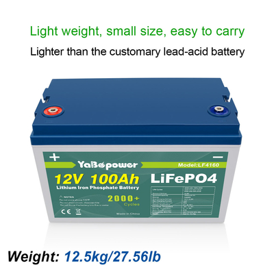 Batteria agli ioni di litio a ciclo profondo dei sistemi di accumulo di energia solare 72v 48v 12v 20ah 90ah 100ah Lifepo4