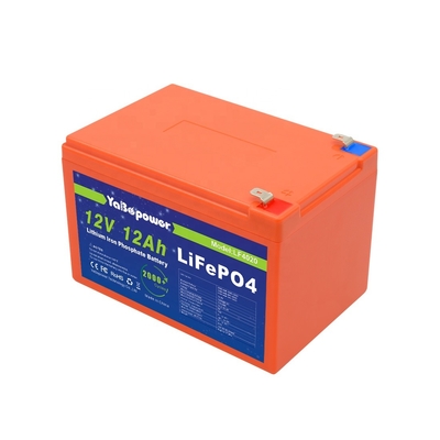 Corrente di scarica ricaricabile della batteria 12.8v 12v 12ah Lifepo4 6A