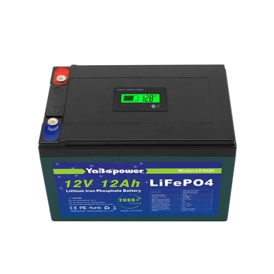 La fabbrica calda di vendita ha personalizzato la batteria 6A Lifepo4 della corrente di scarica 12v 12Ah con capacità prominente