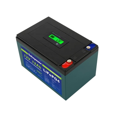 La fabbrica calda di vendita ha personalizzato la batteria 6A Lifepo4 della corrente di scarica 12v 12Ah con capacità prominente