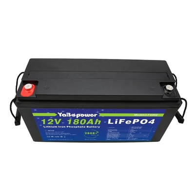 Certificazione di alto livello e qualità garantita Batteria agli ioni di litio Lifepo4 12v180Ah per sistema ibrido