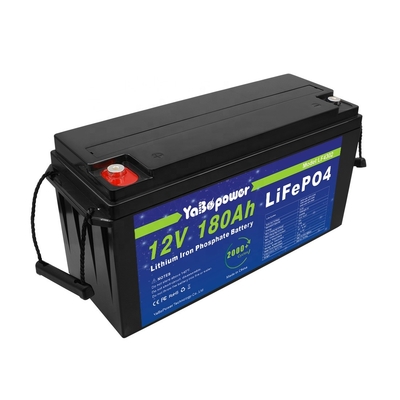 Certificazione di alto livello e qualità garantita Batteria agli ioni di litio Lifepo4 12v180Ah per sistema ibrido