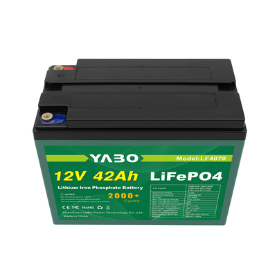 Batteria 12v 40ah Lifepo4 Deep Cycle Solar 30ah 42ah agli ioni di litio
