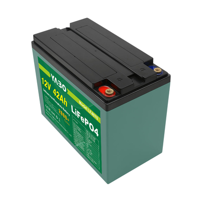 Batteria 12v 40ah Lifepo4 Deep Cycle Solar 30ah 42ah agli ioni di litio