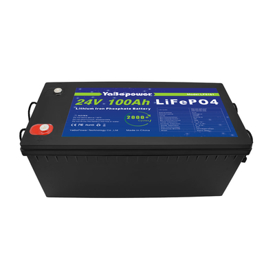 Batteria solare 100ah 150ah 24v di stoccaggio rv Lifepo4 per il veicolo di Off Road della barca