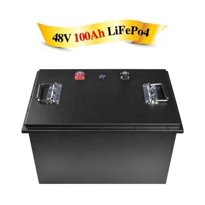 48v 51.2V 100AH ​​impermeabile Lifepo4 batteria elettrica agli ioni di litio solare