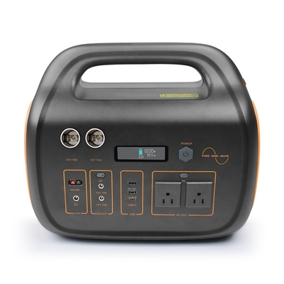 Banca di potere del generatore solare degli ioni di litio 720.72Wh AC 220V 110V 600W centrale solare portatile