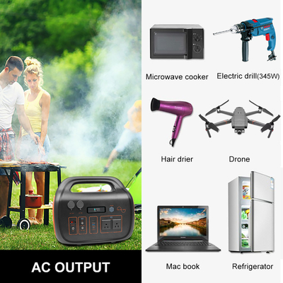 Caricabatterie multiplo portatile da 1500 W per centrale elettrica portatile di emergenza