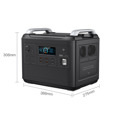 LiFePO4 Centrale Elettrica Portatile Per Condizionatore D'aria Frigorifero Casa 2000w Lifepo4 Ups Generatore Solare