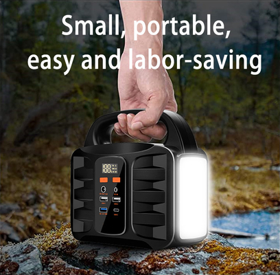 Centrale elettrica portatile ad energia solare 220 V CA Presa 150 W 50000 mAh Alimentazione del generatore