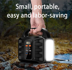 Centrale elettrica portatile ad energia solare 220 V CA Presa 150 W 50000 mAh Alimentazione del generatore