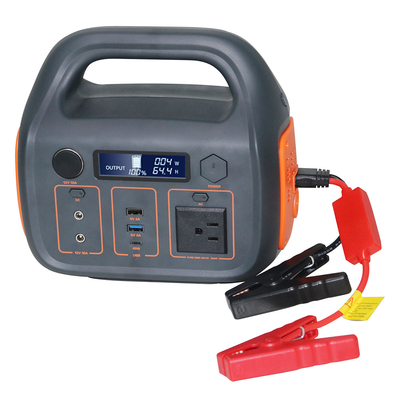Batteria portatile per accumulo di energia da 110 V CA Batteria agli ioni di litio da 300 W Centrale elettrica domestica a energia rinnovabile