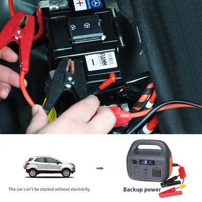 Batteria portatile per accumulo di energia da 110 V CA Batteria agli ioni di litio da 300 W Centrale elettrica domestica a energia rinnovabile