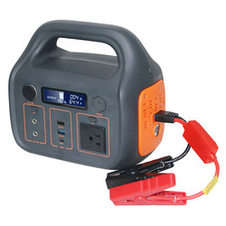Batteria portatile per accumulo di energia da 110 V CA Batteria agli ioni di litio da 300 W Centrale elettrica domestica a energia rinnovabile