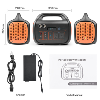Centrale elettrica portatile di ricarica rapida per computer portatili 200V 110V 1000W 24V 42Ah dei telefoni cellulari