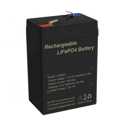 Marine Deep Cycle Lifepo4 Batteria 6V 5Ah 2.5Ah 4Ah 4.5Ah 6Ah Pannello solare