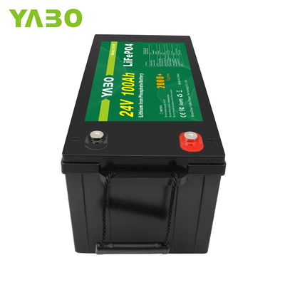 100Ah 24V Lifepo4 batteria per sistemi di accumulo di energia solare UN38.3