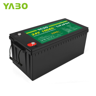 100Ah 24V Lifepo4 batteria per sistemi di accumulo di energia solare UN38.3
