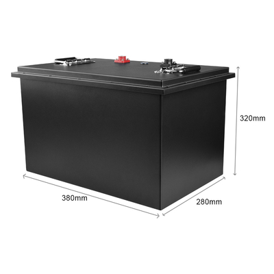 Batteria Litio Ferro Fosfato 200Ah Impermeabile 24V Lifepo4 Elettroutensile per Lamiera