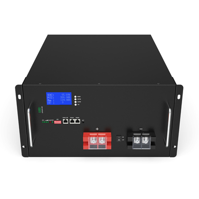Modulo rack per durata di vita più lunga RS485 PUÒ Batteria agli ioni di litio prismatica 16S1P Batteria 200Ah Lifepo4 48V