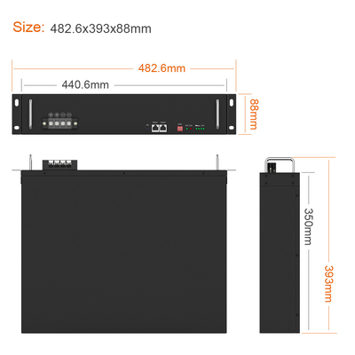 Sistemi 48V 50Ah di Ion Battery Pack Electric Power del litio del sistema di immagazzinamento dell'energia