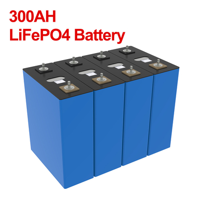Cella batteria 3.2V 300Ah Lifepo4 4000 Ciclo di vita Grado A Livello standard