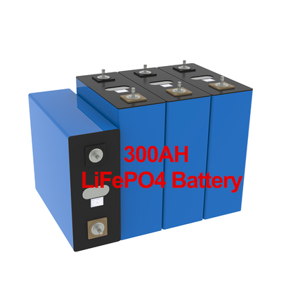 Cella batteria 3.2V 300Ah Lifepo4 4000 Ciclo di vita Grado A Livello standard