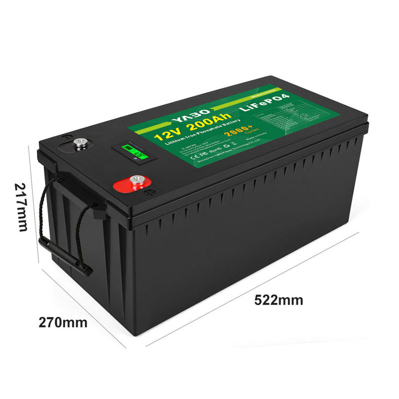 200Ah 300Ah Litio 100ah 12v Batteria Lifepo4 Ciclo profondo RV Yacht Marine Solare