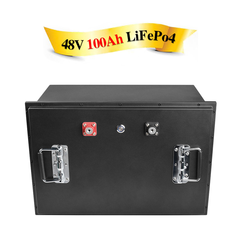 Pacco batteria 48v 100ah Lifepo4 per veicoli elettrici Bms batterie agli ioni di litio