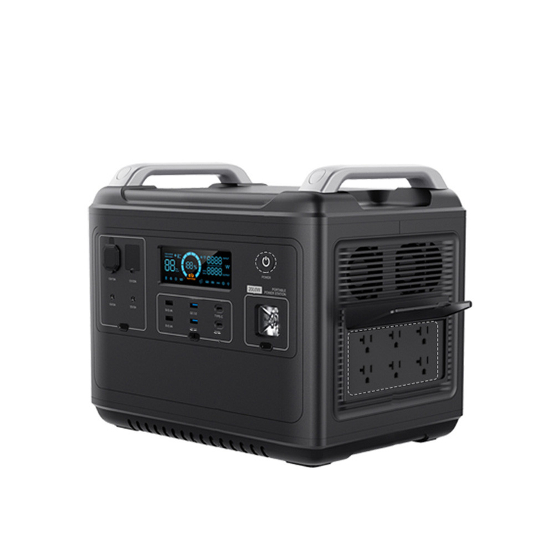 Ups Centrale Elettrica Litio Litio Lifepo4 Solar 2000W 1000 Watt Bidirezionale Rapido