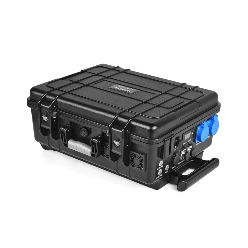 Carrello per banca portatile per auto elettrica al litio per auto elettrica Alimentazione di backup solare 2500wh