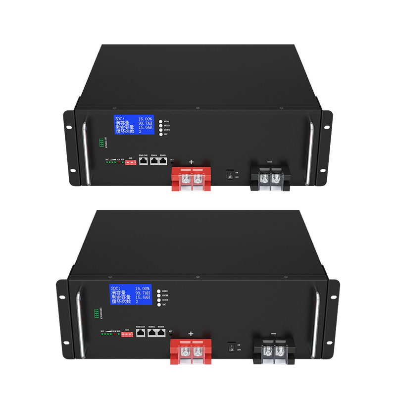 5000+ batteria del litio 48V 100Ah LiFePO4 dei sistemi di immagazzinamento dell'energia solare dei cicli con 5 anni di garanzia