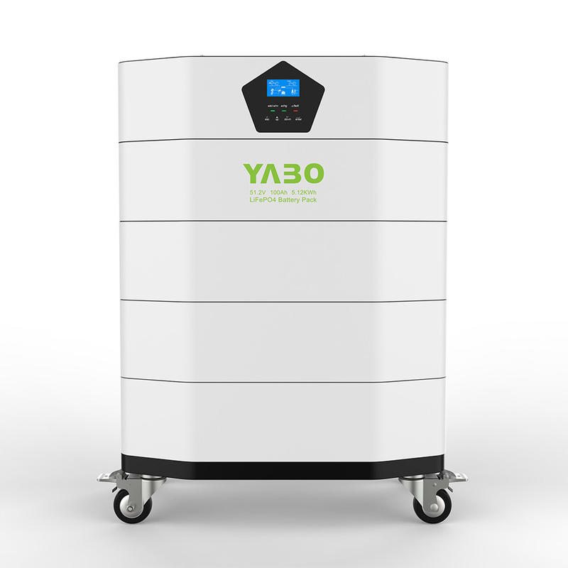 Pacchetto solare della batteria dello scaffale 48v 100ah Lifepo4 del server del pacchetto della pila secondaria del modulo accatastabile